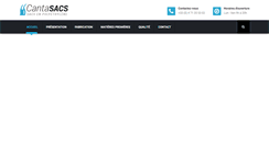 Desktop Screenshot of cantasacs.com